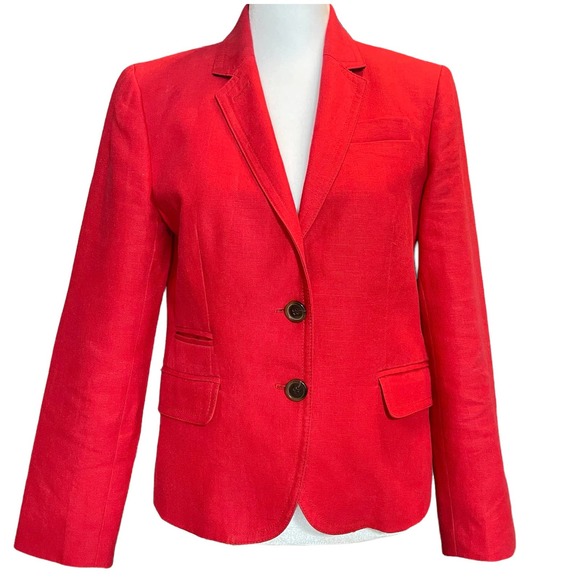 J. Crew Jackets & Blazers - J. Crew Schoolboy Blazer Burnt Orange/Red